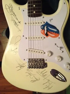 Rolling Stones Guitar 1989 MIJ Strat Limited Edition - Art Work By Dennis Kline • $2250