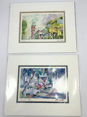 Vintage Print Capt Tonys Joes Bar Key West & Tropical Path Lot Of 2 • $39.99