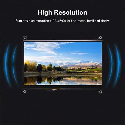 7 Inch IPS Touch Screen Portable Display Capacitive Convenient For Raspberry Pi • £41.99