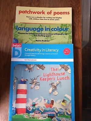 £9 • Buy Belair Literacy Creative Teaching Ideas Books KS1/2 PGCE Teacher