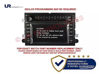 7r3t-18k931-bc Ford Am/fm 6-cd Navigation Factory Oem Radio Mustang 7r3t18k931bc • $175