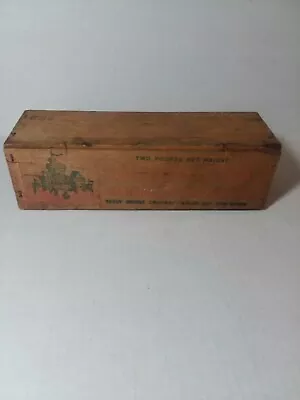 Vintage Windsor Club Wooden Two Pound Pasteurized Cheese Box Wisconsin • $12