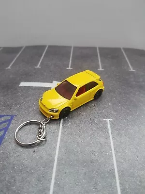 UPCYCLED Hot Wheels Keyring/keychain/decoration. 1999 Honda Civic Type R (ek9) • £12