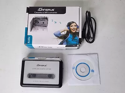 Cassette Tape To MP3 Converter - DANSRUE W/Manual Software & Connective Cables • $19.99