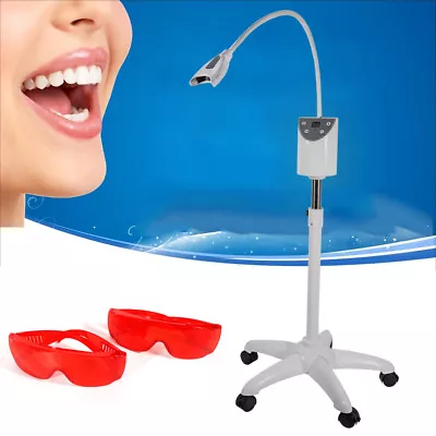 Dental Mobile Teeth Whitening Machine Cold LED Light Lamp Bleaching Accelerator • $154