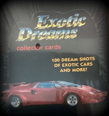 1992 Exotic Dreams ✨ Collectible Cars ✨ ##1-100 COMPLETE YOUR SET [new 10/2023] • $0.99