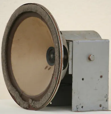 Speaker Klangfilm Field Coil Full Range Telefunken Siemens Vintage Horn Metal • $850