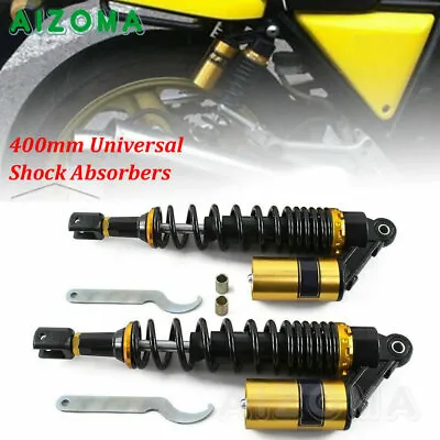 2PCS 40cm Motorcycle Shock Absorber Strong Air Spring Damper Universal For Honda • $149.99