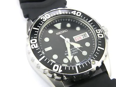 Men's Seiko 5M63-0A10 Kinetic Professional Diver's Watch - 200m • £249.95