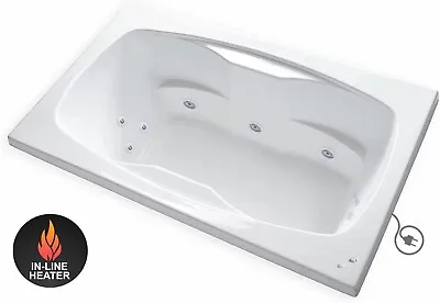 Carver Tubs AR6042-60  Heated 12 Jet Whirlpool Bathtub -Right Hand Motor • $2475