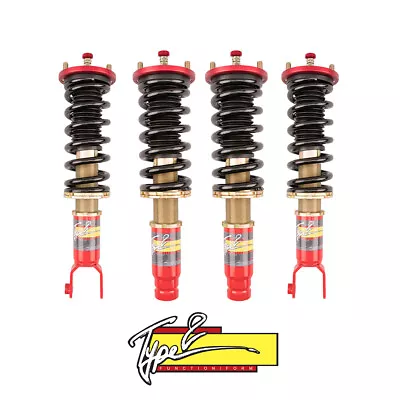 Function And Form F2 Type 2 Coilovers Adjustable For Acura Integra 1990-1993 Da • $3833