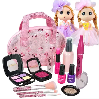 Girls Makeup Role Play Pretend Toys For Kids 2 3 4 5 6 7 8 9 Year Old Age Gifts • £12.38