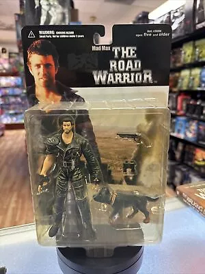 Mad Max With Dog Figure (Vintage Mad Max Road Warrior N2 Toys) Sealed • $13.50