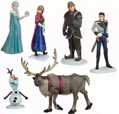 Frozen Figures Cake Toppers Toys Kids Birthday Decoration Kids Elsa Anna • £12.99