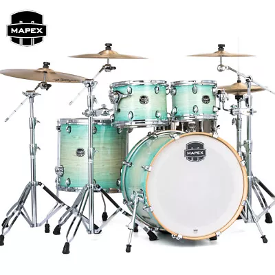 Mapex Armory Drum Set Rock 5 Pc Full Size Shell Pack 22  Ultramarine AR529SCUM • $999