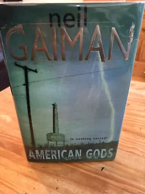 American Gods By Signed  Neil Gaiman (Hardback 2001)1st Edition 1st Print VGC  • £345