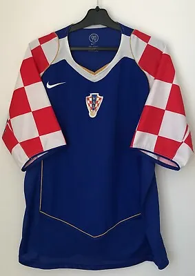 Croatia 2004 - 2006 Away Football Shirt Jersey Nike Size L • $71
