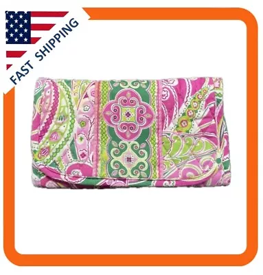 Vera Bradley Pink Pinwheel Wallet • $18