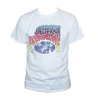 Jefferson Airplane Psychedelic Rock T-shirt Unisex Short Sleeve Size S-2XL • £13.99