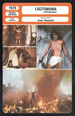 LISZTOMANIA (1975) PHOTO FRENCH MR. CINEMA MOVIE CARD Roger Daltrey Ken Russell • £3.08