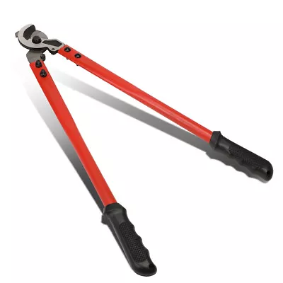 23 In. Electricity Cable Cutter Tough Wire Line Ropes Cutting Rubber Handle Tool • $25.99