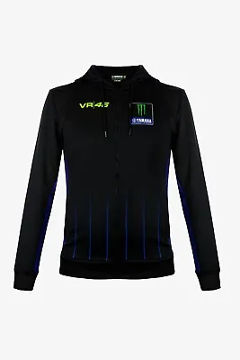 VR46 Official Valentino Rossi Monster Yamaha Hoodie Fleece  - YMMFL 364104 • £79.99