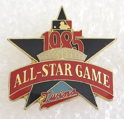 1985 MLB All-Star Game Baseball Souvenir Pin -Hubert H. Humphrey Metrodome Twins • $12.99