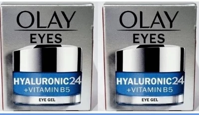 $34.22 • Buy 2 X Olay Eyes Hyaluronic24 + Vitamin B5 Eye Gel, 15ml, New, Sealed, F&F, UK Sell