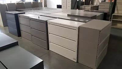 $140 • Buy 3 DRAWER HORIZONTAL LATERAL FILE CABINETS   *local Delivery Available*