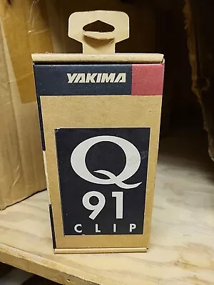 Yakima Q91 Q Clips # 91 New In Box Complete With 2 Pads And Stickers • $88.96