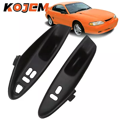 For 94-04 Ford Mustang Interior Inside Door Panel Pull Handle Hard Top Cover Set • $24.50