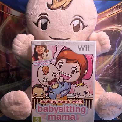 Babysitting Mama Interactive Plush & Game Nintendo Wii • £13.99