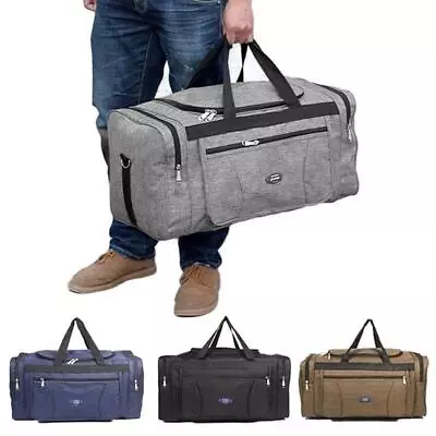 Oxford Waterproof Men Travel Bags Hand Luggage Big Travel Bag Business Large Cap • $30.99