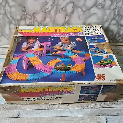 Vintage Action GT Strax Magitrack Fantasyland Complete Boxed Working / Retro 80s • £19.99