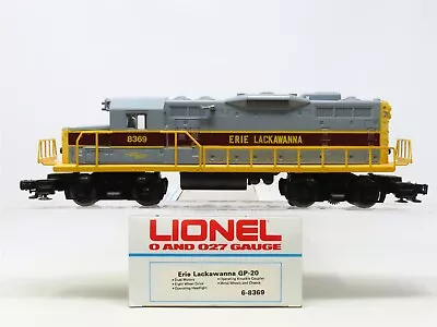 O Gauge 3-Rail Lionel 6-8369 EL Erie Lackawanna GP20 Diesel Loco #8369 • $179.95