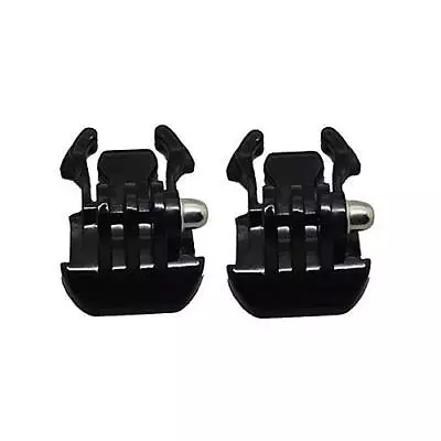 2x Black Buckle Basic Mount Adapter Clips For GoPro HERO8 7 6 5 4 3 3+ Camera • $10.95