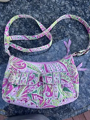 Vera Bradley Pinwheel Libby Crossbody Bag 10”x65” • $17