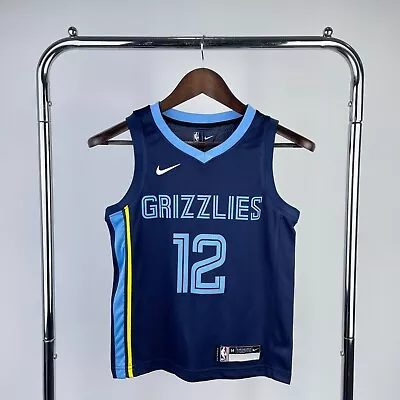 Nike Ja Morant #12 Youth S Memphis Grizzlies Blue Jersey Basketball Kobe James • $40