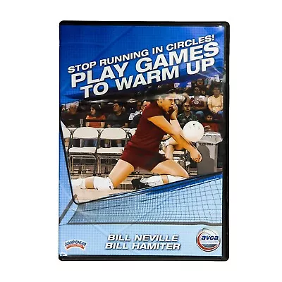 Championship Productions Volleyball Training DVD - Play Games To Warm UP • $16
