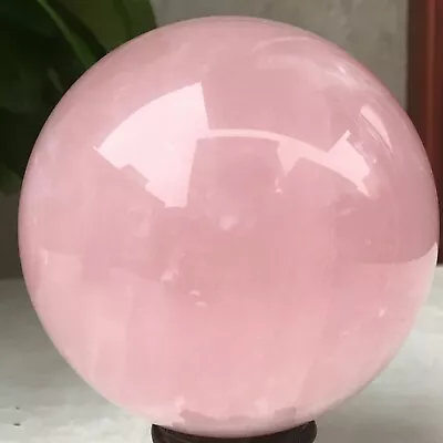 1.47LB Natural Pink Quartz Rose Quartz Ball Crystal Sphere Meditation Healing • $0.99