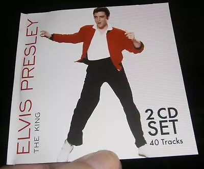 Elvis Presley: The King .. 2 Cd's 40 Hits .. Any Place Is Paradise.. (import Uk) • $16.97