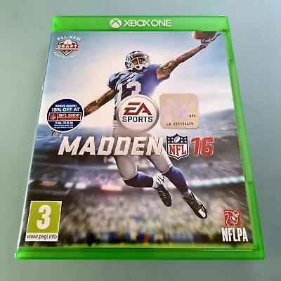 Madden Nfl 16 (pal) • Draft Champions / Fantasy Mode • Microsoft Xbox One • New • $18
