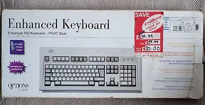 Vintage Boxed IBM Model M Mechanical Buckling Spring Keyboard UK 1391406 • £195