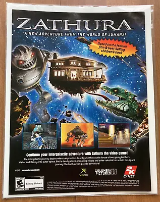 Zathura - Vintage Gaming Print Ad / Poster / Wall Art - CLEAN - 8 X10  • $14.75