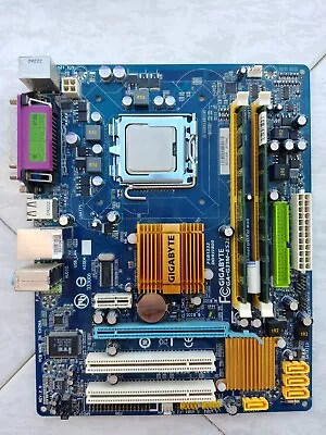 Gigabyte Motherboard GA-G31M-es2l Rev 2.0 4GB DDR2 Xeon E5420 Quad CPU Sticker • $70