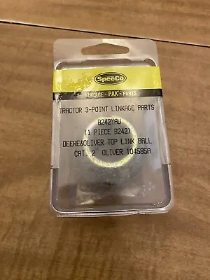 Speeco B242 Deere & Oliver Top Link Ball 3 Point Linkage Part • $5.25