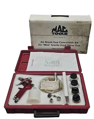 Mac Tool Sg65ekab Mini Gravity Feed Spray Gun Set Air Brush Conversion Kit New  • $179.99