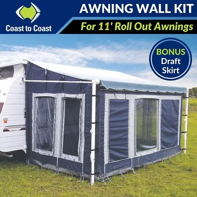 11' Coast DIY Annexe Wall Kit For Caravan Rollout Awning - Jayco Expanda 14.44 • $1595