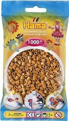 1000 Hama Coffee Brown 207-21 Color Iron On Midi Beads  • $3.99