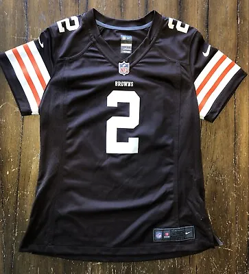 Nike NFL On Field Cleveland Browns Women’s Size Medium Johnny Manziel Jersey • $24.99